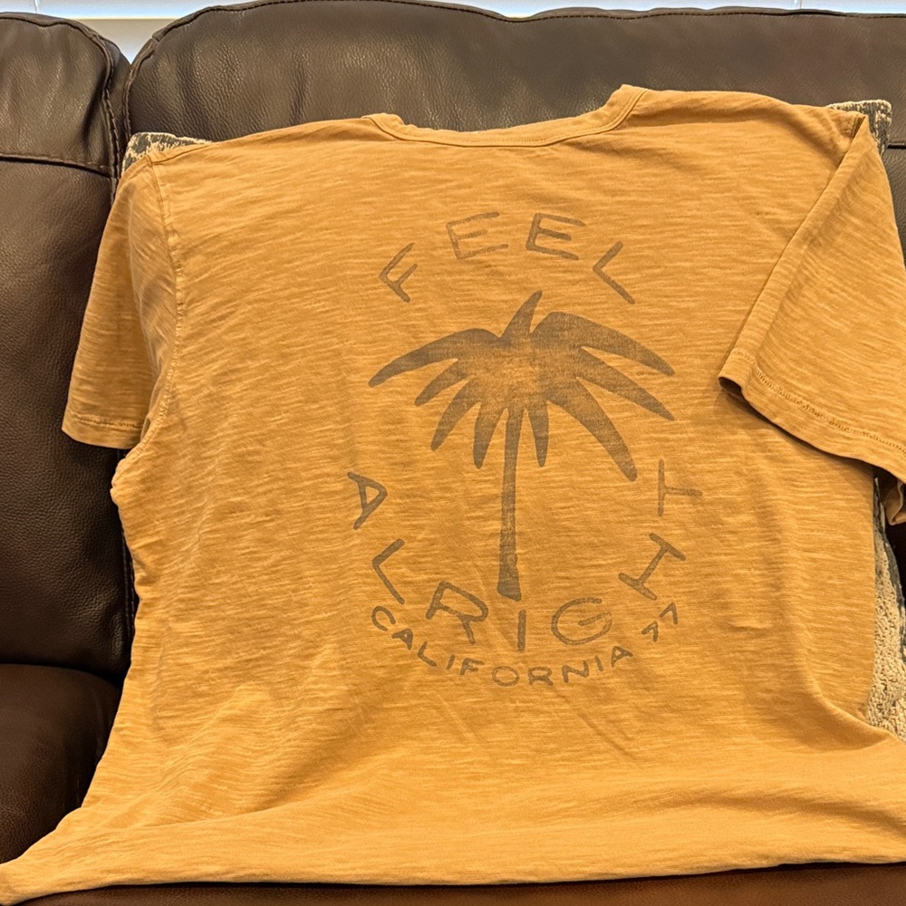American Eagle Outfitters Tan Super Soft T-Shirt